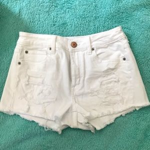 American Eagle NWT high rise shortie shorts